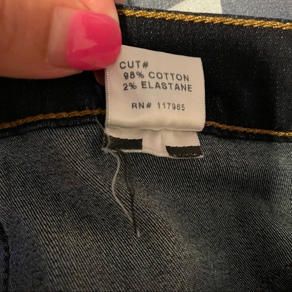 J.‎ Brand Midrise Super Skinny Jeans Leggings In Starless Dark Wash 30 - Picture 13 of 13